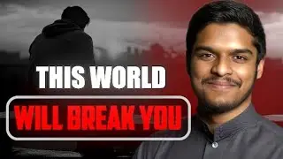 This world will break you | Until you turn to Allah. | Ustadh Hisham abu yusuf