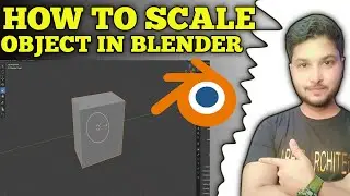 How to Scale 3D Object in Blender | tutorial urdu hindi 2025 | Nabeel Architect
