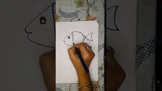 Drawing with D- draw picture using alphabet #shorts #abcd #alphabet #easy