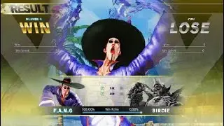 STREET FIGHTER V F.A.N.G vs Birdie