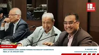 IMTEX FORMING 2026: Leading Forming Technology Exhibition in INDIA, 21- 25 January 2026