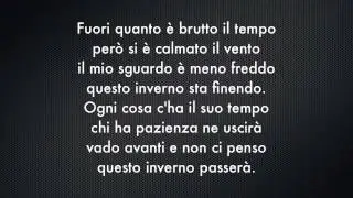 Parole di Ghiaccio - Lyrics/Testo