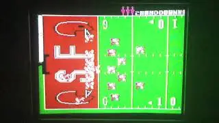 Tecmo Bowl (NES) wrong end zone touchdown glitch
