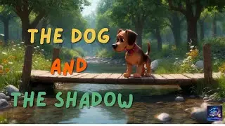 The Dog and the Shadow | A Tale of Greed and Realization | Enchanted Fable World