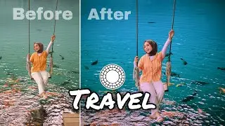 VSCO Mobile Tutorial | Cara Edit Filter Blue & Orange Travel | VSCO Fullpack
