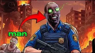 Zombie Attack in Burning City 😱 Action Game Cinematic
