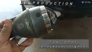 FORD ENDEAVOR Upgrade Fog Lamps projector lights installed