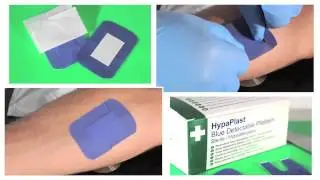 BLUE DETECTABLE PLASTERS FROM SAFETEC DIRECT