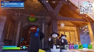 Fortnite Winterfest Cabin closer look