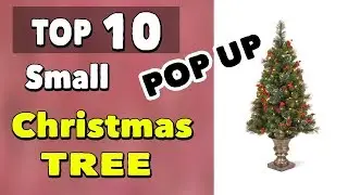 Best Small Pop up Christmas Tree With Lights and Decorations