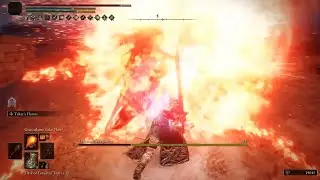 Elden Ring | NG+ Giantsflame Take Thee Leonine Misbegotten Boss. Pyromancer-Faith Build. 60fps.