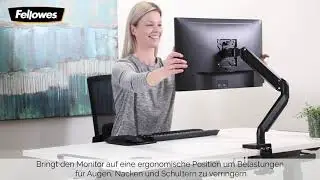 Fellowes&reg; pr&auml;sentiert die Platinum Series Monitorarme