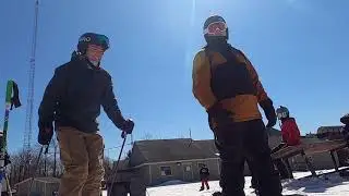 SNOWBOARDING IN THE POCONOS