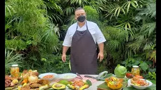 Aprenda a preparar un vigorón y un chifrijo