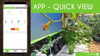 Smart garden automation App quick view