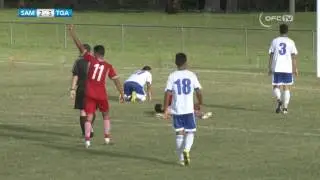 2016 OFC U20 Preliminary | Samoa vs Tonga