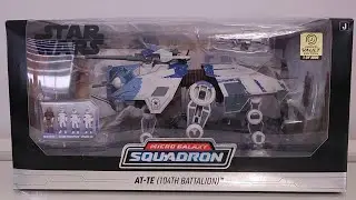 AT-TE (104th Battalion) Vault Exclusive Star Wars Micro Galaxy Squadron @jazwares Review 