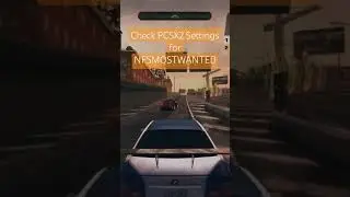 BEST PCSX2 SETTINGS 🚓💨 #shorts #needforspeed