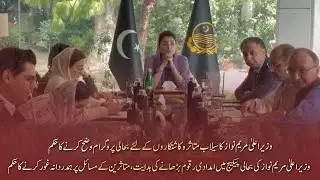 Special Meeting Chaired by CM Maryam Nawaz Calls for Flood Victim Rehabilitation Package