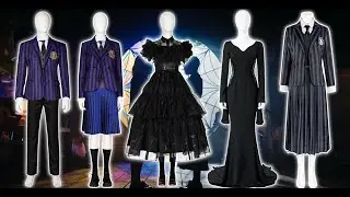 Wednesday Raven Dress | Wednesday Addams Costume | ACcosplay