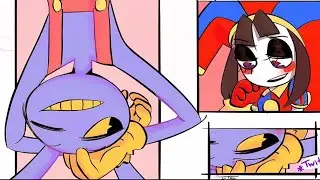 Pomni & Jax&rsquo;s Secret Kiss Plan 💋 | Pomni x Jax Love 💖| The Amazing Digital Circus | Comic Dub