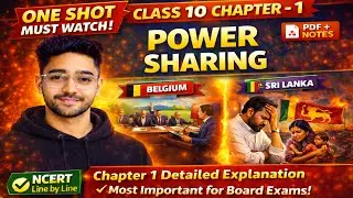 Power Sharing Class 10 | Full chapter | One Shot Easy explanation | Civics | SST