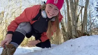 PCT 2022 thru hike preparations: hiking the super slippery P&uuml;haj&auml;rve trail in Estonia