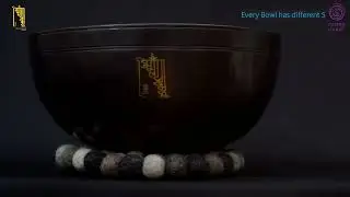 Nirvāṇasounds Black Spectrum Chakra Bowl Single