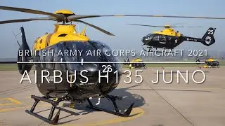 British Army Air Corps Aircraft 2021 - Airbus H135 Juno