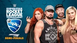 ROYAL 1’S (Charlotte/AJ) vs. UP-UPBEATNIKS (Becky/Sami) — Rocket League Tournament SmackDown Semis