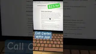 $23/hr Call Center Agent WFH Jobs! #bilingual #spanish #workfromhome