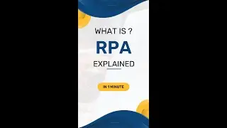 How RPA works ? | Robotic Process Automation | Hindi  #rpa #automation