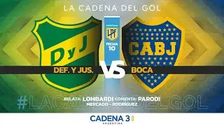 🔴EN  VIVO | DEFENSA Y JUS. vs. BOCA JUNIORS | FECHA 10 | Clausura LPF | LA CADENA DEL GOL | Cadena 3