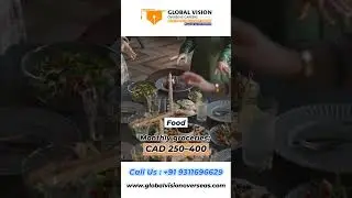 Study in Canada |  The cost of living for students | #studyincanda | Global Vision Overseas Careers