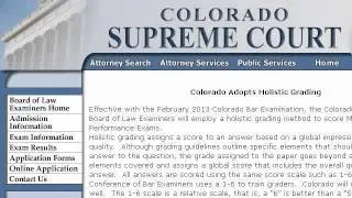 How-To Apply For The Colorado Bar Exam