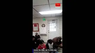 Jumah, Jan 16, 2026, Nur-Allah Indy