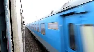 130 kmph Parallel Overtake | NJP Shatabdi overtakes my EMU at full throttle