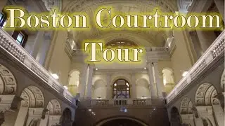 Boston Courtroom Tour 4K HDR | Inside Suffolk County Supreme Judicial Court