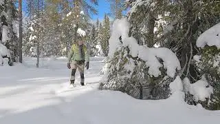 Snowshoeing in Vattukuru (Finland)