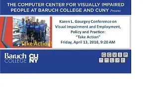 The Blind and Visually Impaired Take Action!
