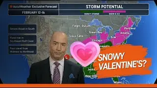 Will This Weekend's Storm Bring Snowy Valentines?