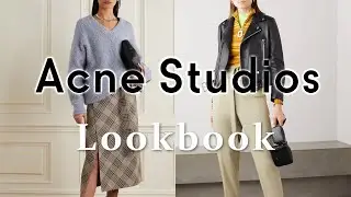 [Clothing Haul] Acne Studio Outfit Ideas Lookbook & Trends For 2020 | Fall/Winter Fashion Lookbook