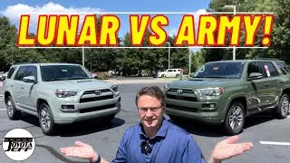 2022 Toyota 4Runner TRD Sport - Lunar Rock & Army Green review!