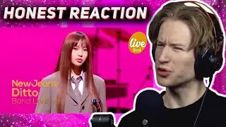 HONEST REACTION to [4K] NewJeans - &ldquo;Ditto&rdquo; Band LIVE Concert [it's Live] K-POP live music show