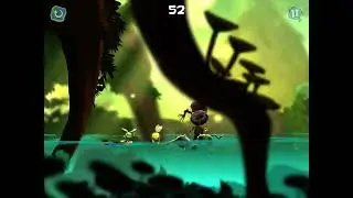 How to play level Rayman Mini 1-3 Punching and Kicking / The river stream / Game review