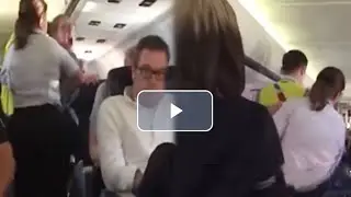 Woman Goes Off On Flight Attendants After Man Breaks Up With Her Mid-Flight!