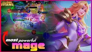 Pro Diaochan gameplay | Clash of titans | Ghostop cot moba