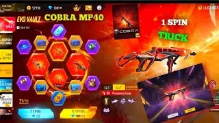 1 Spin = Cobra MP40?! 😱 Full Guide + Live Test + Hidden Trick | Free Fire Luck Royale Most OP Method