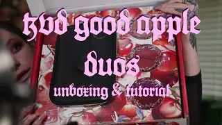 KVD GOOD APPLE DUOS? UNBOXING & TUTORIAL