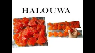 HALUWA || HALWA || ALLOUWA || HALOUWA ( RECETTE COMORIENNE)